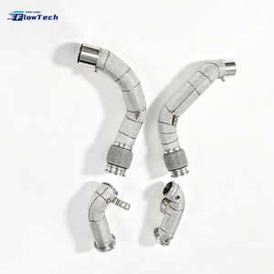 Tubo de Escape de Alto Rendimiento para BMW M8 F91 F92 F93 Competition S63 4.4T V8 Twin Turbo, Acero Inoxidable 304, Instalación Directa - Product Image 3