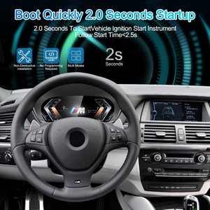 12.3 Inch <b>Car</b> Digital Cluster Instrument Auto Carplay LCD Dashboard <b>Speedometer</b> <b>for</b> BMW X5 E70 2006 2013 Tachometer Ghost Screen - Product Image 6