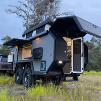Caravane de voyage personnalisée en Australie 2023, caravane de camping en forme de larme