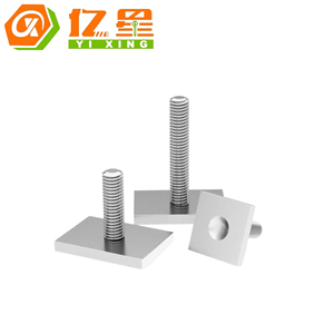 Vis à fente en T en acier inoxydable 304, vis à tête de marteau rectangulaire, écrous de rail en T soudés sur mesure pour machines à profilés en aluminium - Product Image 2