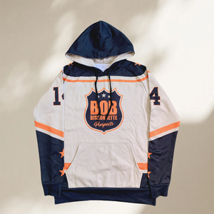 Abbigliamento Sportivo Personalizzato per Hockey su Ghiaccio, Felpe con Cappuccio per Adulti, Uniforme con Logo Personalizzato della Squadra, <span class=keywords><strong>Maglia</strong></span> da Hockey su Ghiaccio - Product Image 3