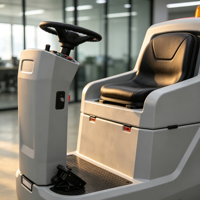 Autolaveuse autotractée professionnelle pour entrepôts, usines et aéroports