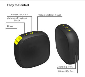ใหม่สไตล์ร้อนขายกระบอกกลางแจ้งไร้สาย BT ลำโพงกีฬากันน้ำมินิเสียบการ์ดซับวูฟเฟอร์กีฬาลำโพงขนาดเล็ก - Product Image 4
