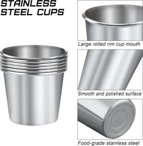 Vente en gros de gobelets à shot en acier inoxydable de 70 ml (2,37 oz) - Product Image 3