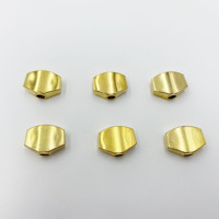 Plastic Small Square Guitar Tuning Peg Knob Handles Replacement Buttons With Screws and Washers Guitar Accessories