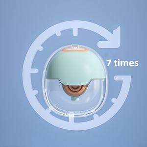 Sıcak Kompresli Göğüs Pompası Giyilebilir Göğüs Pompası Aksesuarı Acısız Emiş Silikon El Kullanmadan Elektrikli Kablosuz Giyilebilir Göğüs Pompası - Product Image 6