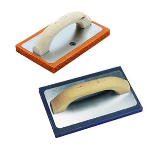 Pavan '819/1-E 'Truelle d'angle bleue lisse 215x135x15mm avec manche en bois et lame en plastique/EVA Collection 1981 - Product Image 2