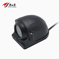 Mini Cámara de Visión Lateral AHD IR Impermeable IP66 para Automóvil, Autobús, Camión y Camioneta