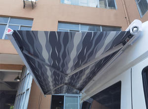 Store Ban de Roulotte Extérieur 3.5x2.5M à Cassette Latérale pour <span class=keywords><strong>Camping</strong></span>-<span class=keywords><strong>Car</strong></span> Modifié Manuel - Product Image 5