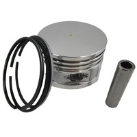 Kit de pièces de rechange pour générateur à essence Robin EY20-157, comprenant pompe à eau, jeu de 4 segments de piston, axe de piston et anneaux de retenue