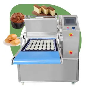 Industrial Stainless Steel Tiramisu Baking Production Line Cookie Cake Batter Dispenser Machine and Depositor