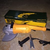 Meuleuse d'angle professionnelle 2400W 110 220 230V meuleuse d'angle 230mm Machine ensemble d'outils électriques Combo meuleuse d'angle robuste