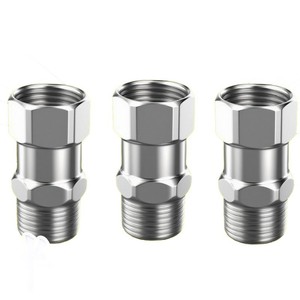Raccord de tuyau en acier au carbone, diamètre intérieur de 1/2 pouces, connecteur d'extension industriel, adaptateur de tuyau de plomberie - Product Image 2