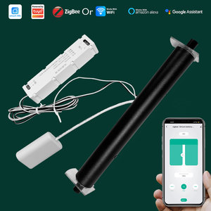 <span class=keywords><strong>Persiana</strong></span> Enrollable Inteligente Tuya WiFi/ZigBee, Motor para <span class=keywords><strong>Persiana</strong></span> Romana, <span class=keywords><strong>Persiana</strong></span> Veneciana Eléctrica, Control por Voz y Aplicación, Día/Noche, Oficina - Product Image 1