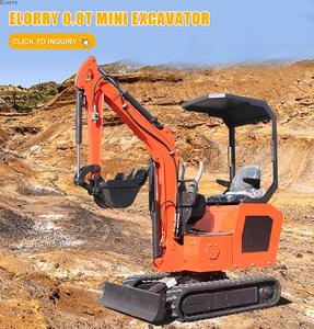 Miniexcavadora ELORRY 0.8T, Excavadora de Cadenas en Buen Estado y en Oferta - Product Image 2