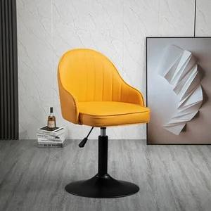 Chaise de salon pivotante moderne réglable en hauteur en PU, tabouret de bar, tabouret de réception, chaise de bureau, chaise de négociation, chaise de loisirs - Product Image 5