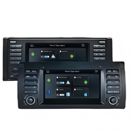 Autoradio multimédia Linux 7 pouces avec lecteur DVD stéréo, CarPlay sans fil et vidéo pour BMW X5 E53/Série 5 E39, écran HD