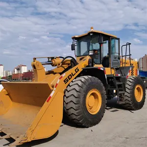 Dijual menggunakan hidrolik SDLG956 wheel loader untuk dijual dengan harga murah