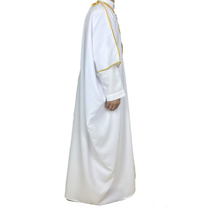 Ccy quần áo hồi giáo thêu Ả Rập saudi người đàn ông kurta thobe abaya bisht kaftan hồi giáo jubbah cử nhân bài phát biểu đồng phục - Product Image 6