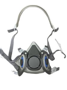 Masker Dan masker Gas anti debu EN149, dapat dipakai ulang setengah wajah silikon - Product Image 2