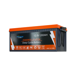 Batteries au lithium-ion LiFePO4 à semi-conducteurs personnalisées Shenzhen Grenergy 12V 200Ah, batterie pour camping-car LAF12200, garantie de 2 ans - Product Image 2