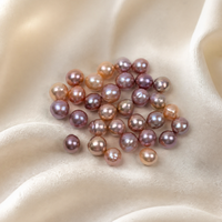 Perles d'eau douce Edison roses de Chine de 11-12 mm, texture crêpe, qualité AAAAA, pour la fabrication de bijoux, prix de gros