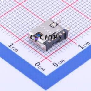 TYPE-C-31-M-29 USB Connector SMD Connector ( Connector Type: Type-C )( Gender: Female )( Mounting Type: Horizontal Mount ) - Product Image 2