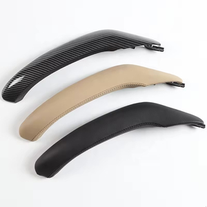 Fibra di carbonio <span class=keywords><strong>X3</strong></span> <span class=keywords><strong>F25</strong></span> X4 F26 7 pz maniglia interna per portiera per auto - Product Image 5