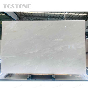 Losas <span class=keywords><strong>de</strong></span> Mármol Blanco <span class=keywords><strong>Ónix</strong></span> con Vetas Naturales Tostone para Paneles <span class=keywords><strong>de</strong></span> Fondo <span class=keywords><strong>de</strong></span> TV en Sala <span class=keywords><strong>de</strong></span> Estar, Diseño Interior <span class=keywords><strong>de</strong></span> Lujo - Product Image 2