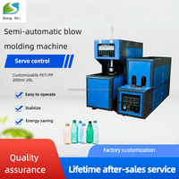 Máquina de Moldeo por Soplado de Botellas Pequeñas Semiautomática, Máquina de Moldeo por Soplado de 5 Litros, Máquina de Moldeo por Soplado de 5 Litros y 10 Litros