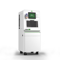 Fraiseuse dentaire humide et sèche CAD/CAM 5A-xis 5 axes pour Premill,PMMA,E-max,Peek,Zirconia ..
