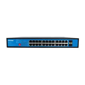 PoE switch 24 port unmanaged Gigabit network switch best EWIND manufacturer