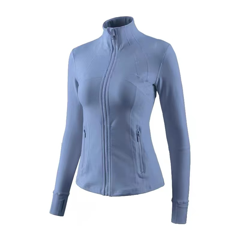 Outdoor Cycling Women's Sports Fitness Breathable Lightweight Windproof Running Yoga Top Long Sleeve Jackets