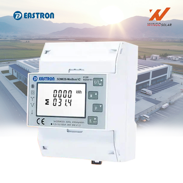 Eastron Supplier Solar Smart Meter SDM630MCT-40mA 3-Phase Smart Meter Inverter Use