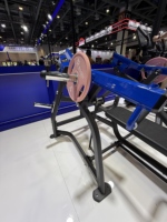Banc de musculation isola-téral horizontal robuste pour entraînement musculaire intensif, idéal pour les revendeurs d'équipements de fitness commerciaux