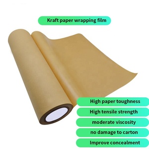 Custom Environmentally Friendly Degradable Kraft Paper <strong>Stretch</strong> <strong>Film</strong>, Kraft Paper Packaging <strong>Film</strong> <strong>Stretch</strong> <strong>Film</strong> ,Plastic <strong>Film</strong> Roll
