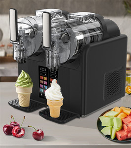 เครื่องทำน้ำแข็งปั่นอเนกประสงค์แบบสองถังสำหรับธุรกิจ - Product Image 2