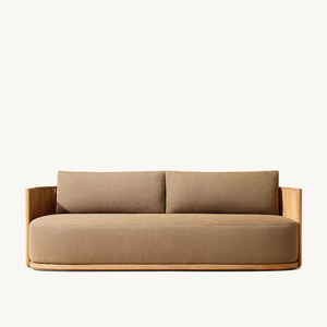 Ensemble <span class=keywords><strong>de</strong></span> canapé <span class=keywords><strong>de</strong></span> <span class=keywords><strong>jardin</strong></span> moderne en teck <span class=keywords><strong>de</strong></span> qualité supérieure, 3 places, table basse, fauteuil lounge, luxe, extérieur, patio, villa, bord <span class=keywords><strong>de</strong></span> piscine - Product Image 5