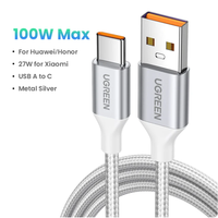 UGREEN Câble USB A vers USB C Câble de charge rapide de type C Câble tressé USB 2.0 6A