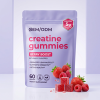 Bonbons à la créatine en marque privée OEM/ODM, soutien à la force musculaire, nutrition sportive protéinée, complément alimentaire quotidien