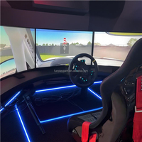 Simulateur de course VR de voiture de course F1 à 6 degrés de liberté électrique, karting intérieur/extérieur, expérience de conduite en métal, centre commercial éducatif