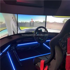 Simulateur de course VR de voiture de course F1 à 6 degrés de liberté électrique, karting intérieur/extérieur, expérience de conduite en métal, centre commercial éducatif - Product Image 4