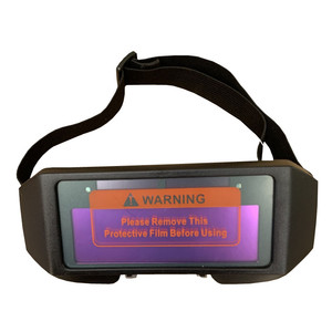 <span class=keywords><strong>Gafas</strong></span> de soldadura de oscurecimiento automático con correa elástica ajustable para la cabeza, <span class=keywords><strong>gafas</strong></span> protectoras de <span class=keywords><strong>soldador</strong></span> con atenuación automática - Product Image 1
