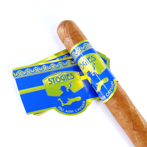 สติกเกอร์โลโก้บรรจุภัณฑ์เฉพาะบุคคลฉลากแถบซิการ์แบบย่อยสลายได้ตามต้องการ - Product Image 1