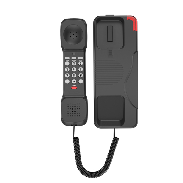Most Popular Wall-Mounted Landline Hotel Telephone Caller Speaker Waterproof Hotel Room Telephone Set