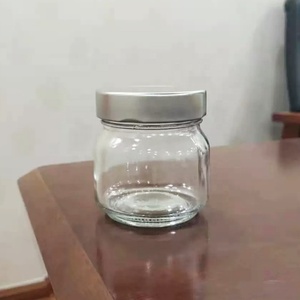 Độc đáo đóng hộp lọ số lượng lớn thủy tinh <span class=keywords><strong>Mason</strong></span> lọ <span class=keywords><strong>8</strong></span> <span class=keywords><strong>ounce</strong></span> 250ml vòng hình dạng Salsa salad Jelly MứT ThủY Tinh mật ong Jar với sâu kim loại có nắp đậy - Product Image 5