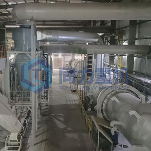 Mesin pembuat pupuk Granulator lini produksi Npk pembuat peralatan tanaman senyawa Redryer campuran kimia - Product Image 3