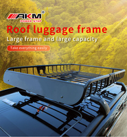 Barre transversale de voiture pour deux barres horizontales 4x4 galerie de toit en alliage d'aluminium personnalisée pour suv porte-bagages avec accessoires