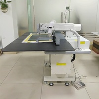 Máquina de Coser Industrial de Alta Resistencia Good Time GT-8050 DPX de 17 Agujas, de Alta Velocidad, con Puntada de Cadena, Programación Computarizada y Motor de Hierro