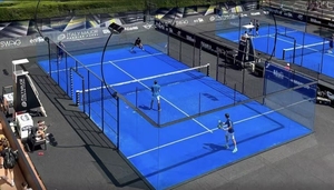 Cancha de <span class=keywords><strong>Pádel</strong></span> Panorámica, Equipo Completo, Modelo Plate Tennis Court <span class=keywords><strong>C</strong></span> Net 50, Fabricante - Product Image 4